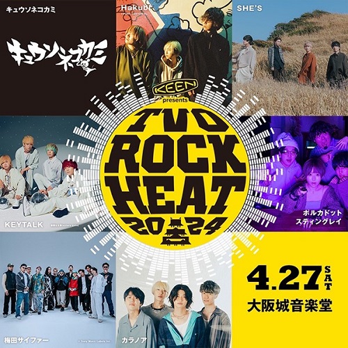 KEEN presents TVO ROCK HEAT 2024［大阪］